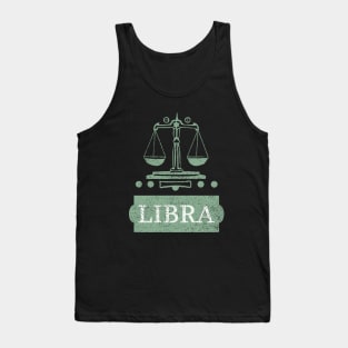 libra zodiac sign test Tank Top